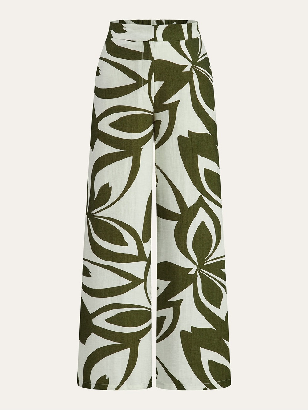 COMMENSE NWT FLORAL WIDE LEG PANTS XS - Picture 2 of 6